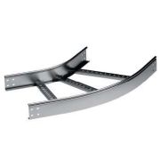 Угол горизонтальный 45град. 80х400 R-300 в компл. с крепежн. элемент. и соед. пластинами DKC LC0834K