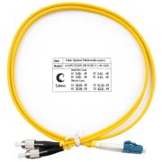 Шнур оптический FOP(d)-9-LC-FC-1м duplex LC-FC 9/125см 1м LSZH Cabeus 7332c