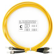 Шнур оптический FOP(d)-9-FC-ST-2м duplex FC-ST 9/125см 2м LSZH Cabeus 7500c
