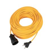 Удлинитель-шнур 1х50м 10A 220В 2200Вт ПВС 2*0.75 УХ10 Россия УХ10 КОСМОС YSHKsm50m-1g(10A)S