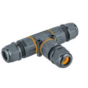 Коннектор кабельный PCC-T3-F 3х2.5 24А IP68 JazzWay 5053502