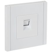 Розетка компьютерная RJ45 кат.6 FORTE&PIANO FP231 бел. IEK FP-K10-2-K01