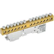 Шина L «фаза» неизол. на универс. держ. 8х12-14-Ср TEKFOR IEK TF-NN20-14-DL-K03