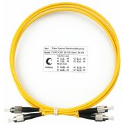 Шнур оптический duplex FC-FC FOP(d)-9-FC-FC-1.5м 9/125см 1.5м LSZH Cabeus 7488c