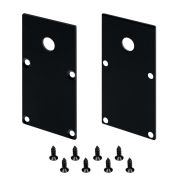 Заглушка LINE-S-3667 BLACK с отверстием металл (комплект) Arlight 042915