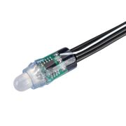 Модуль герметичный управляемый SPI-UVR-D12 12V RGB-BPT (0.3Вт IP67 90 deg) пластик (уп.500шт) Arlight 043442