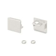 Заглушка SL-LINE-2522 WHITE глухая металл (комплект) Arlight 043120