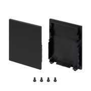 Заглушка SL-LINE-4050-3L-MIDDLE BLACK глухая пластик (комплект) Arlight 044676