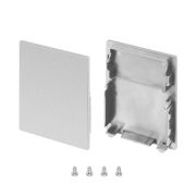 Заглушка SL-LINE-4050-3L-MIDDLE глухая пластик (комплект) Arlight 044673