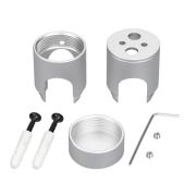 Крепление MOONLIGHT-CYL-D18-DUO-SILVER металл Arlight 047389