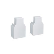 Заглушка DECORE-S6 глухая пластик (комплект) Arlight 044804