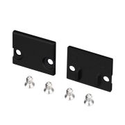 Заглушка FLOOR18-H15 BLACK глухая пластик (комплект) Arlight 047411