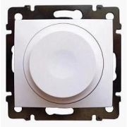 Диммер поворотно-нажимной универс. Valena LED 300Вт двухпроводной бел. IEK 695155