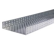 Лоток листовой перфорированный 85х400 L3000 сталь 0.9мм LKS 840 FT RU гор. оцинк OBO 6837594