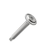 Саморез с прессшайбой сверло усиленный 4.2х32 (уп.200шт) Промрукав PR17.00346