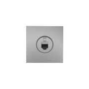 Розетка компьютерная 1-мест. СП ZIMA IP20 сер. матов. LEZARD 704-7488-140