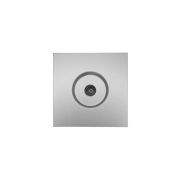 Розетка ТВ проходная СП ZIMA IP20 сер. матов. LEZARD 704-7488-129