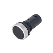 Кнопка моноблочная SB7 22мм с возвратом металл 2НО IP65 черн. SE SB7EA23