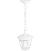 Светильник светодиодный садово-парковый ДСУ 07-8-002 Марсель 1 8Вт 3000К IP44 6 гранный подвесной бел. Эра Б0064293