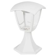 Светильник светодиодный садово-парковый ДТУ 07-8-001 Валенсия 8Вт 3000К IP44 4 гранный напольный бел. Эра Б0064284