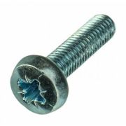 Винт 6х12 с полусферической головкой и крестообразным шлицем DIN 7985 EKF wp6x12