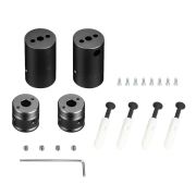 Крепление MOONLIGHT-VT-CEILING-DL-D18 Black металл (комплект) Arlight 048590