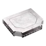 Ответвитель для лотка Т-образ. 400х100 Стандарт с крышкой Промрукав PR16.0633