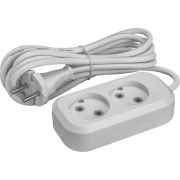 Удлинитель 2х3м без заземл. 10А IP20 90504 OPE-S-02-300-X-2х1 ОНЛАЙТ 90504