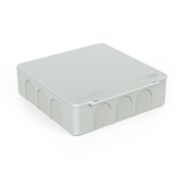 Коробка распределительная ОП 100х100х30 (HF) для прям. монтажа двухкомп. безгалоген. (уп.48шт) Промрукав 60-0302
