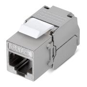 Модуль Keystone Jack RJ-45(8P8C) FTP экранир. кат.5e тип 180град. самозажимной PRO Rexant 02-0071