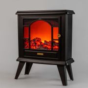 Камин светодиодный «Гранд Шале» с эффектом живого огня 45х18х56см работает от батареек 3хС (в комплект не входят) или от USB (в комплекте) черн. Neon-Night 511-024