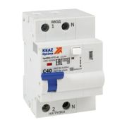 Устройство защиты от дугового пробоя с АВДТ и защ. от пов. напряж. OptiDin AFDD-40-22C40-A-У3 (2P C40 30mA Uоткл 275В) КЭАЗ 339091