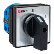 Переключатель кулачковый ПК-1-12 2п 10А «0-1» IP65 EKF pk-1-12-10-65