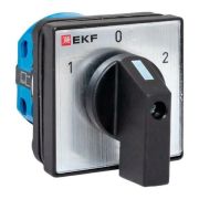 Переключатель кулачковый ПК-1-21 1п 10А «1-0-2» IP65 EKF pk-1-21-10-65