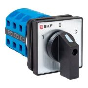 Переключатель кулачковый ПК-1-23 3п 25А «1-0-2» IP65 EKF pk-1-23-25-65