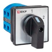Переключатель кулачковый ПК-1-52 2п 25А «1-2» IP65 EKF pk-1-52-25-65