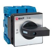 Переключатель кулачковый ПК-2-13 3п 100А «ВКЛ-ВЫКЛ» IP65 EKF pk-2-13-100-65