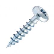 Саморез 4.2х38 DIN 7981 полукругл. головка острый цинк (уп.100шт) Промрукав PR08.9570