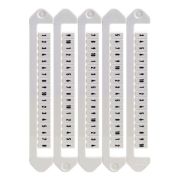 Маркировка для клемм ширина 5мм символ «0» горизонтальная ориентация DKC NUTB-5-0H