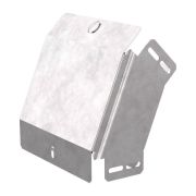 Угол вертикальный внешний 45град. 200х80 с крышкой Стандарт Промрукав PR16.0558