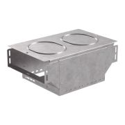 Ответвитель Т-образный вертикальный 300х100 с крышкой стандарт Промрукав PR16.0967