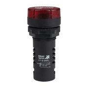 Зуммер с пульсирующим сигналом OptiSignal Compact D22 С7-B-M4FL красн. с подсветкой 230В AC/DC КЭАЗ 362174