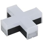 Светильник светодиодный X-образн. 1010 12Вт 6500К 180х180мм чер. IEK LT-LDCK-X-1010-12-65-K02