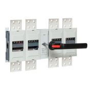 Рубильник-выключатель 4п 3150А с рукояткой управления для прямой установки PowerSwitch EKF psds-3150-4