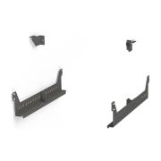 Комплект для установки монтажной платы в каркас глубиной 600 AleSta EKF AleSta-AMPF600