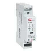 Контактор модульный КМ 20А 2NО 24В AC (1 мод.) AVERES EKF km-av-1-20-20-24V