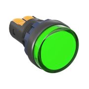 Индикатор сигнальный со встроенным диодом 220В зел. DKC M22L-F220GPP