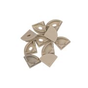 Заглушка торцевая для PAL1616 SET 5H+5WH (глухая 5шт+сквозная 5шт) (уп.10шт) Pro JazzWay 5058811