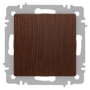 Кнопка Accent 6-109-10 10А-250В IP20 СУ венге Intro Б0063623