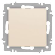 Кнопка Accent 6-109-02 10А-250В IP20 СУ сл. кость Intro Б0063606